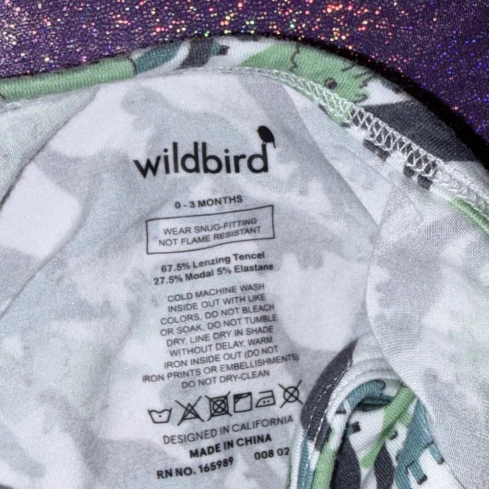 Wildbird Dinosaur Infant gown